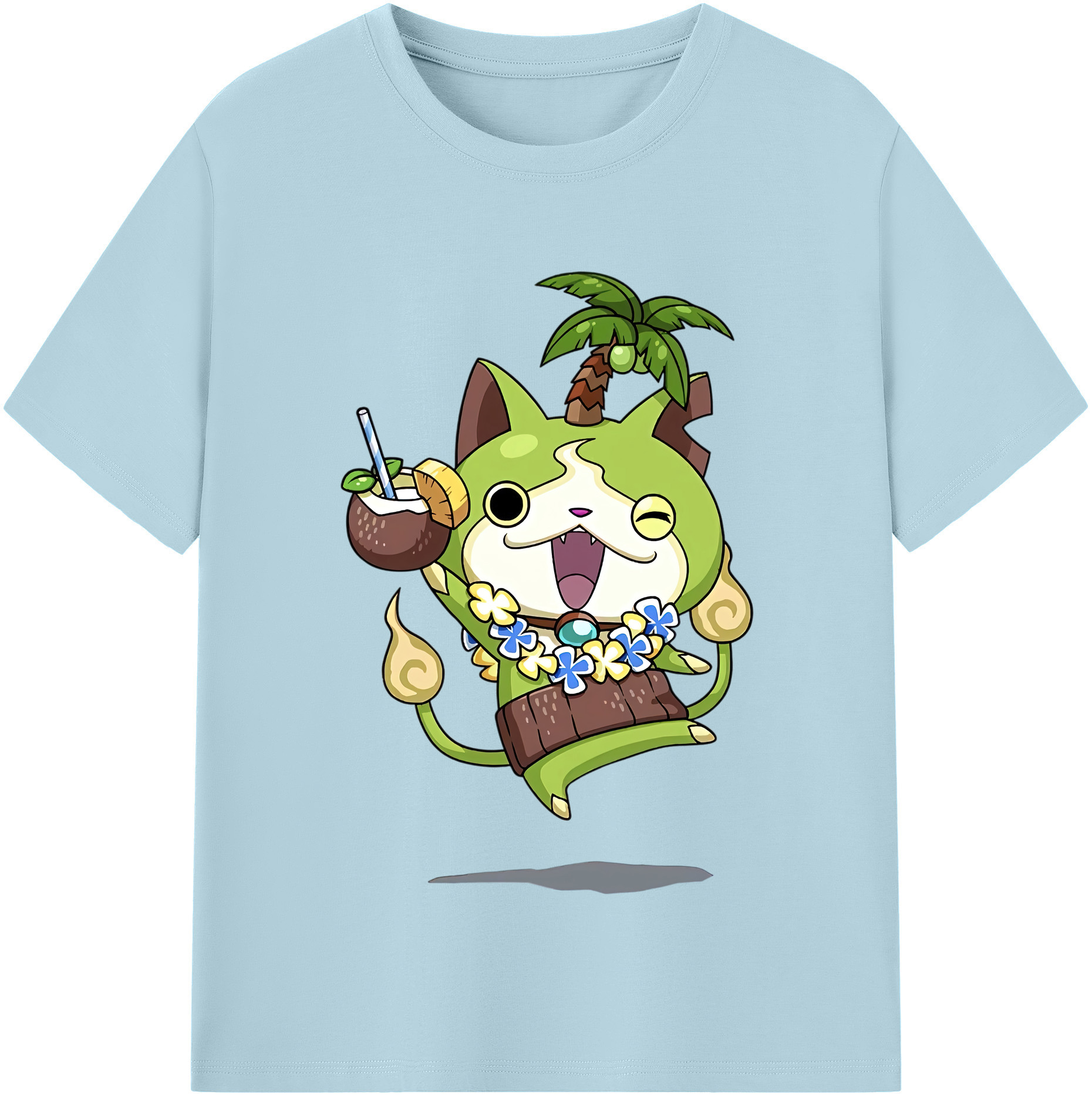 （画像用） 妖怪ウォッチ Yo-kai Watch 綿100％半袖Tシャツ（フロントプリント）